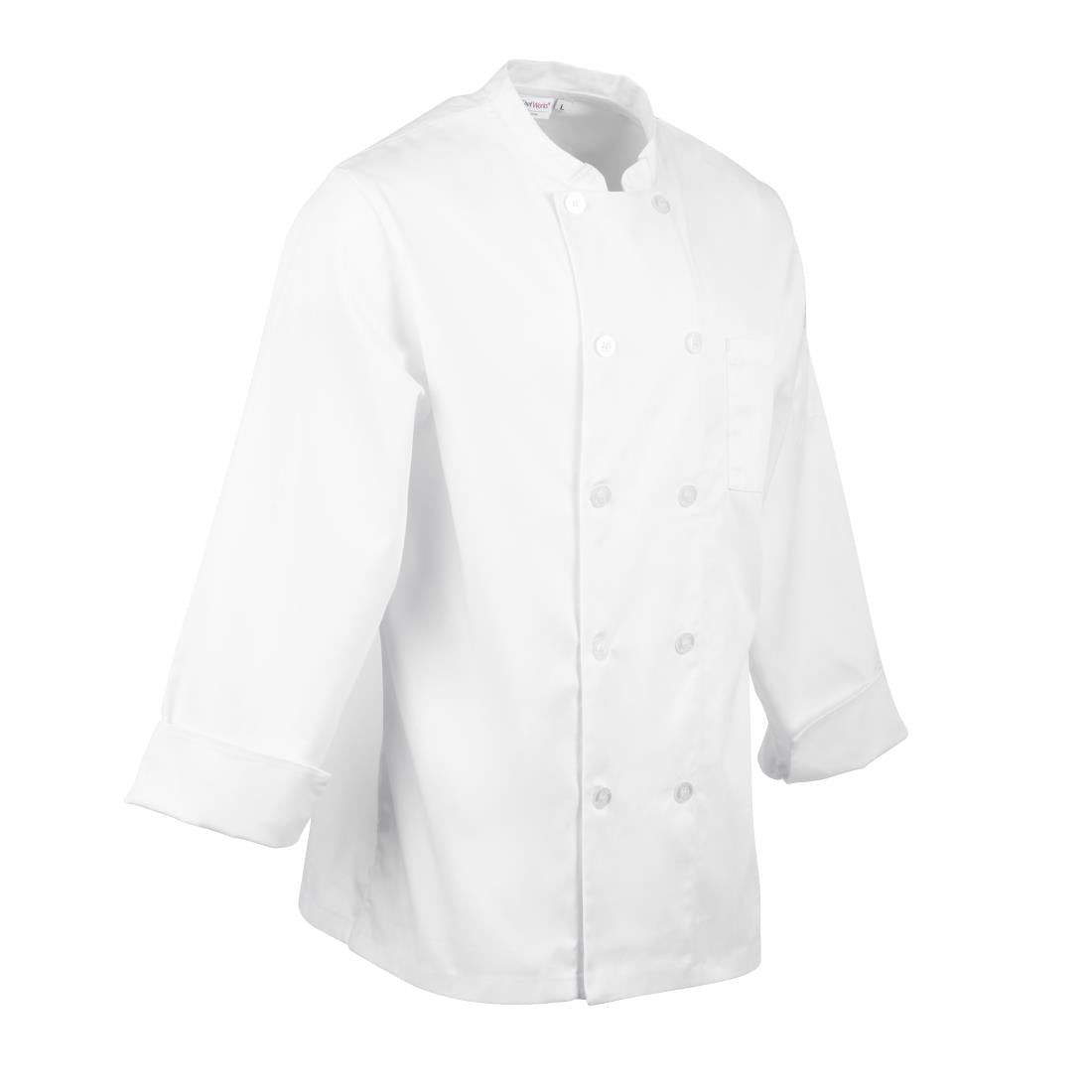 Chef Works Le Mans Unisex Chef Jacket White S | A371-S