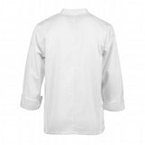 A371-L Chef Works Unisex Le Mans Chefs Jacket White L