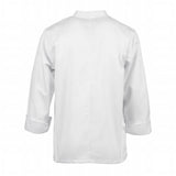 A371-XL Chef Works Unisex Le Mans Chefs Jacket White XL