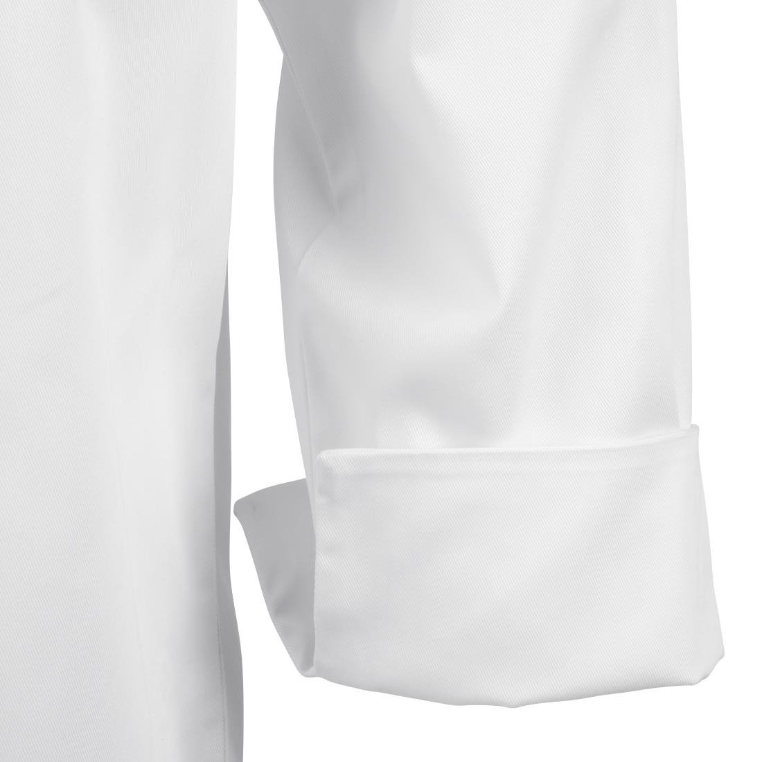 A371-XS Chef Works Unisex Le Mans Chefs Jacket White XS