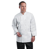 Chef Works Le Mans Unisex Chef Jacket White S | A371-S