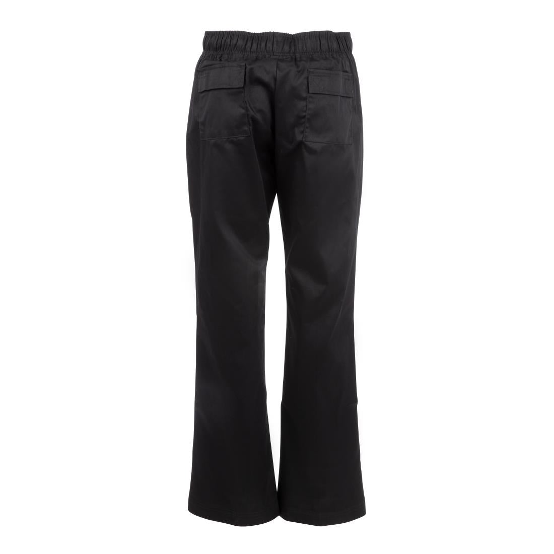 A431-L Chef Works Womens Executive Chef Trousers Black L