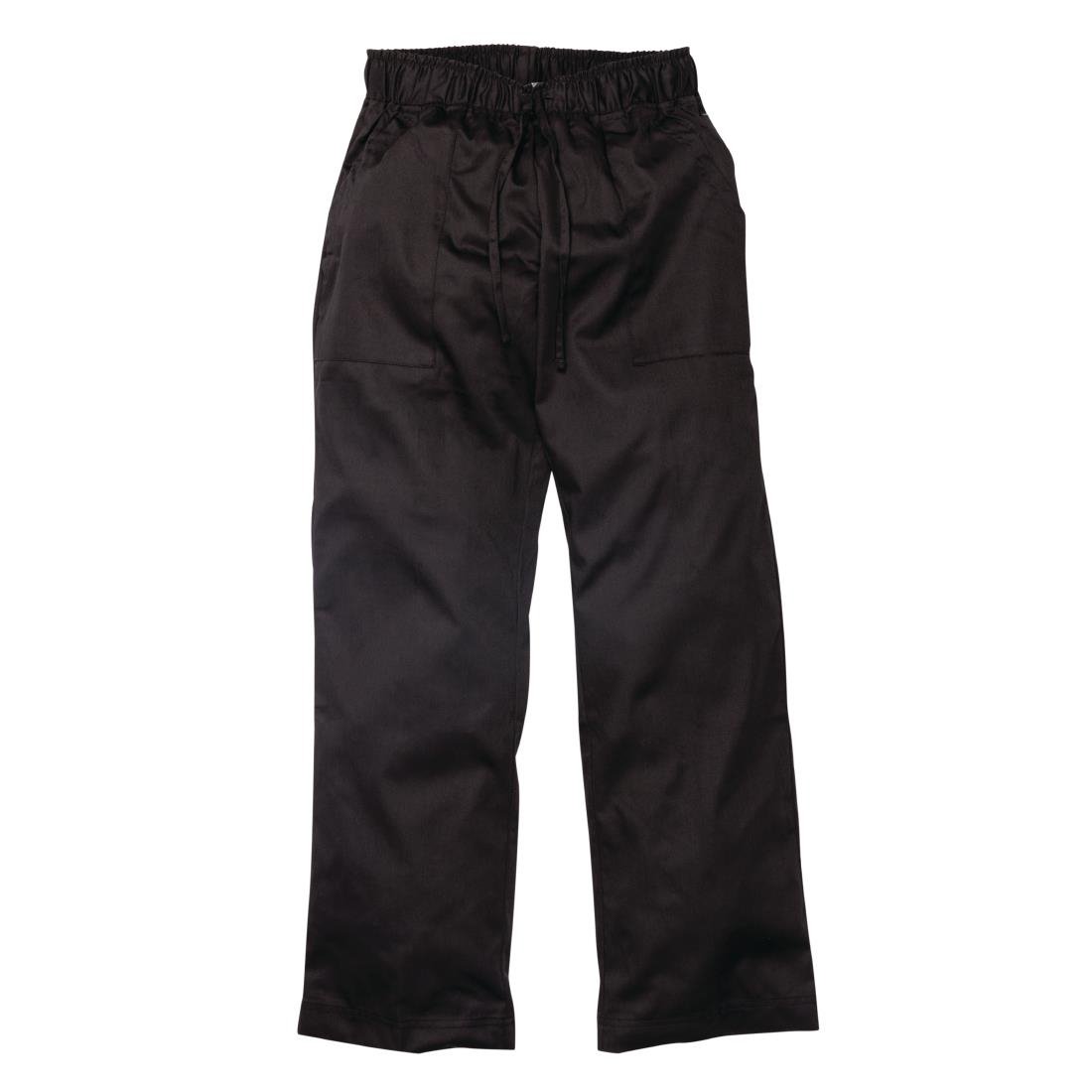 A431-S Chef Works Womens Executive Chef Trousers Black S
