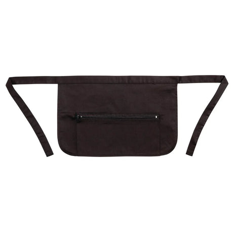 A587 Whites Unisex Money Pocket With Zip Black - JD Catering Equipment Solutions Ltd