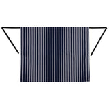 A647 Whites Butchers Waist Apron  Blue and White Stripe