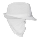 A653-L Trilby Hat with Net Snood White