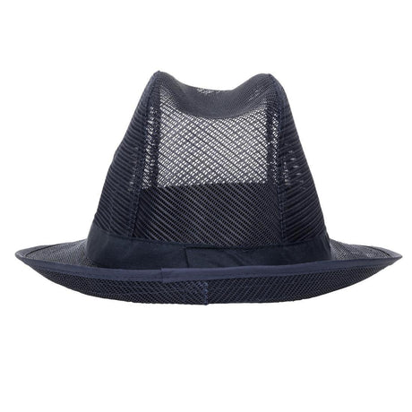 A654 Trilby Hat with Snood Navy Blue - JD Catering Equipment Solutions Ltd