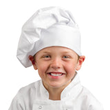 A677 Whites Childrens Unisex Chef Hat White