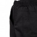 A695-L Chef Works Unisex Better Built Baggy Chefs Trousers Black L