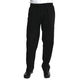 A695-XL Chef Works Unisex Better Built Baggy Chefs Trousers Black XL