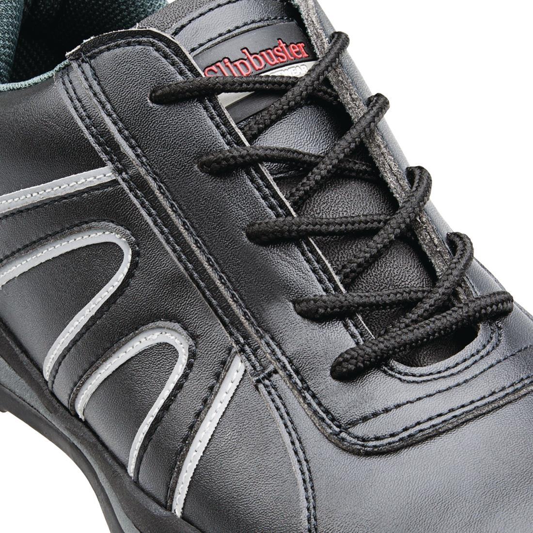 Slipbuster Slimline Safety Trainers Black 43 | A708-43