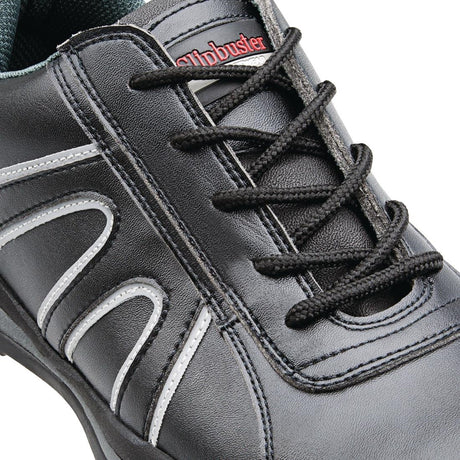 Slipbuster Slimline Safety Trainers Black 43 | A708-43