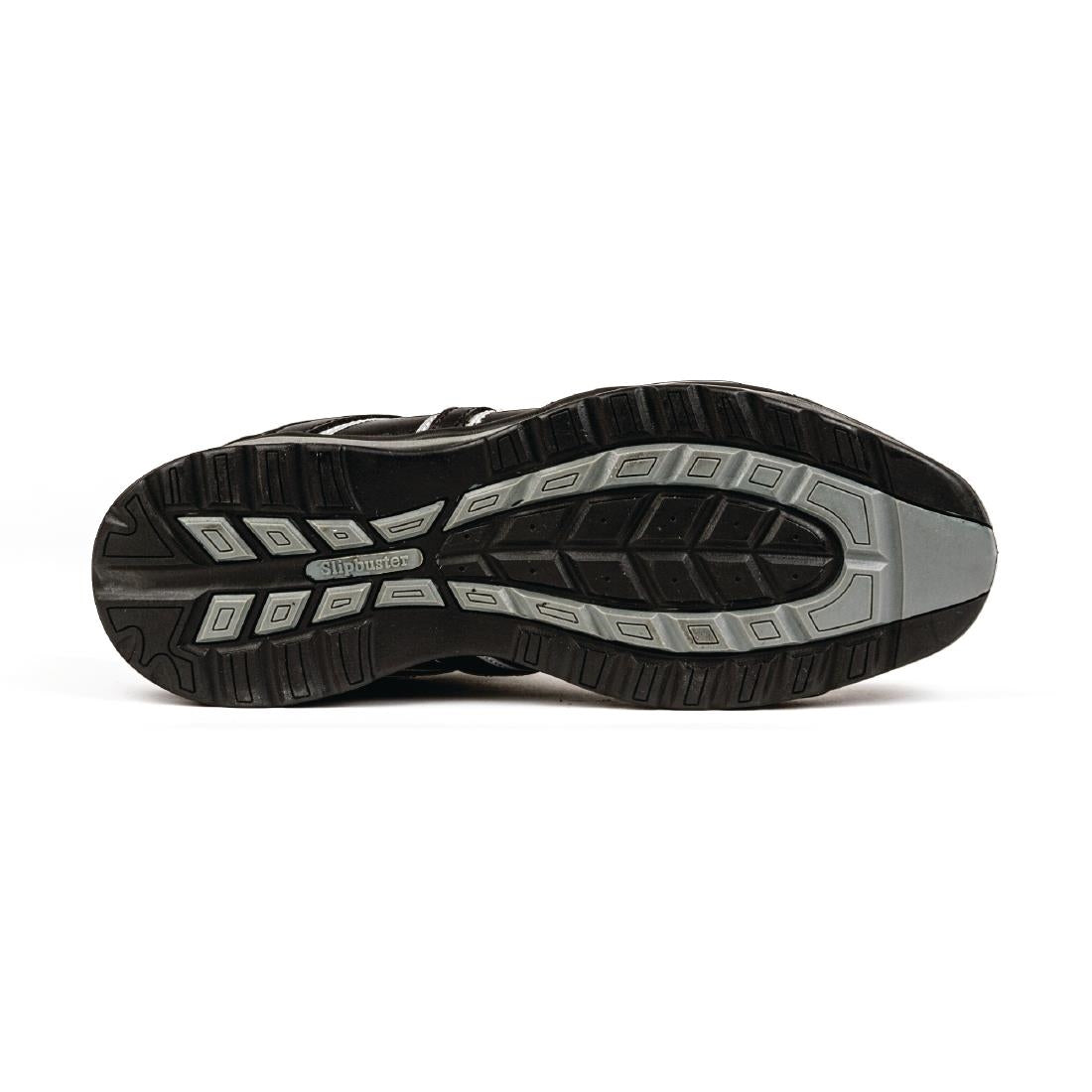 Slipbuster Slimline Safety Trainers Black 44 | A708-44