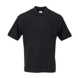 A735-M Portwest Unisex Polo Shirt Black M