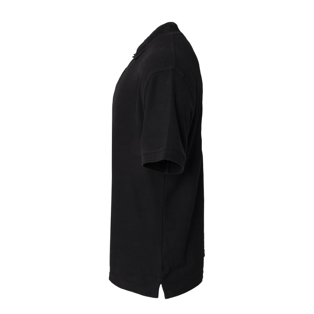 A735-M Portwest Unisex Polo Shirt Black M