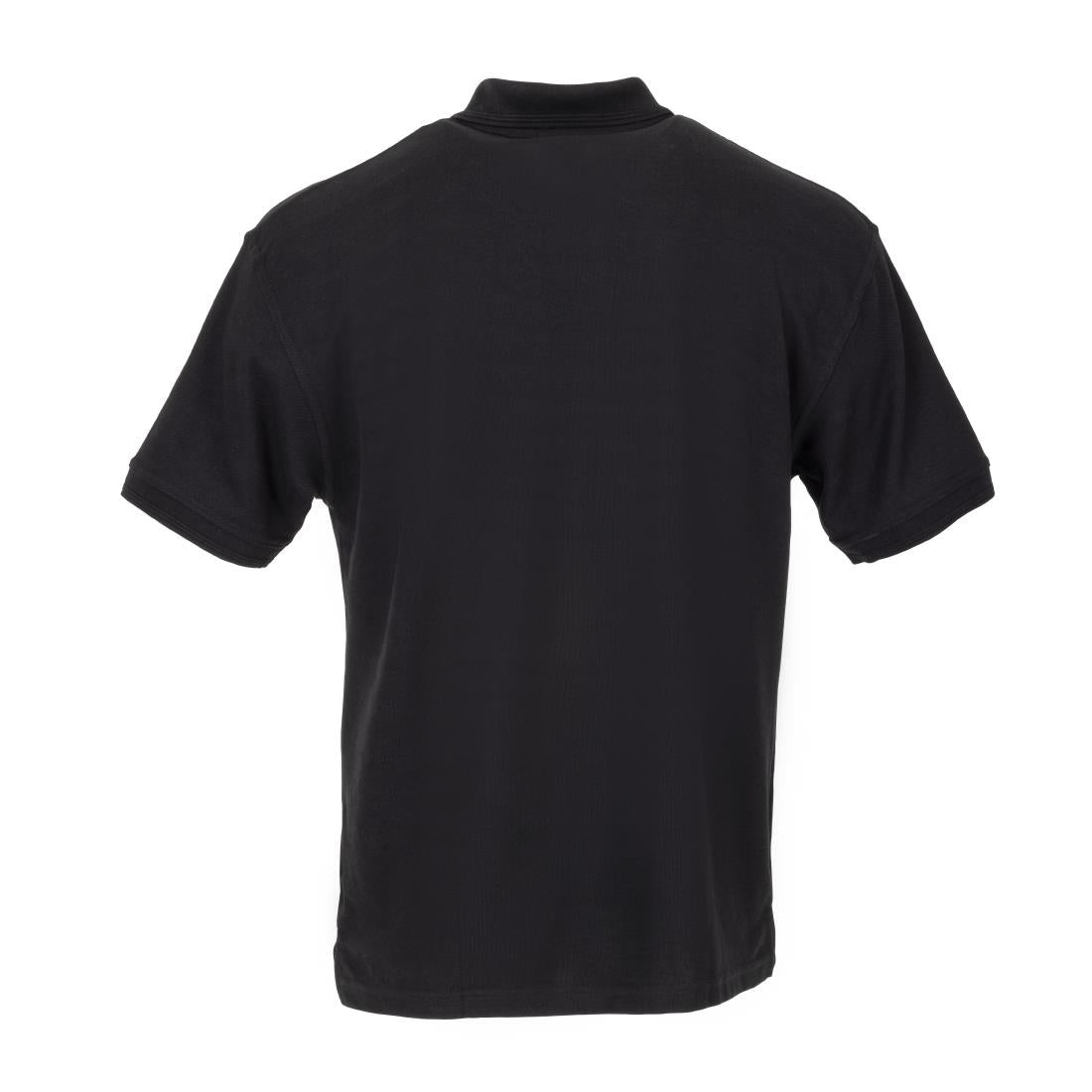 A735-M Portwest Unisex Polo Shirt Black M