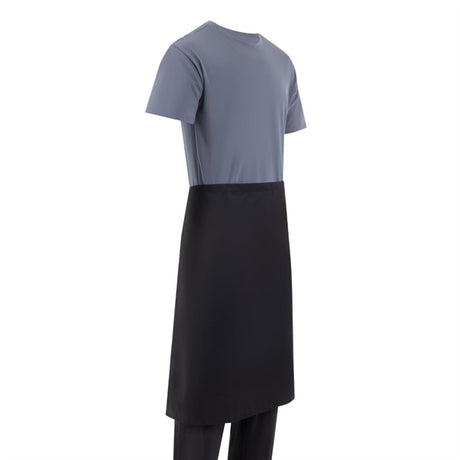 A968 Whites Regular Waist Apron Black