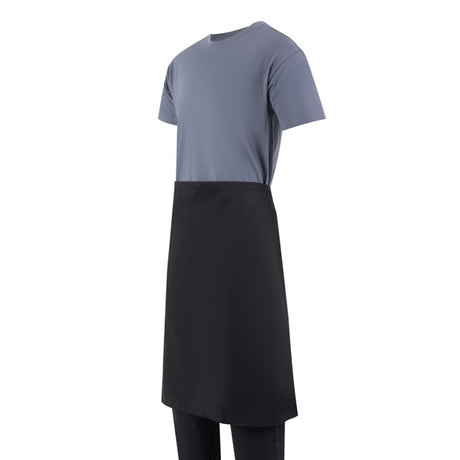A968 Whites Regular Waist Apron Black