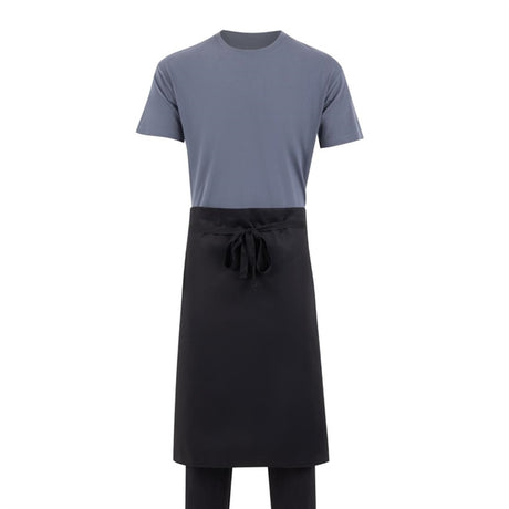 A968 Whites Regular Waist Apron Black