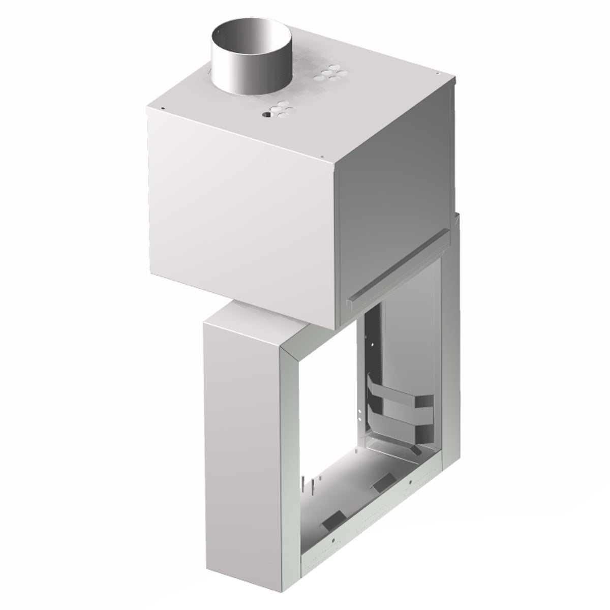 Sammic EV - Extraction hood with motor - 0.75 HP / 0.55 kW - Installed