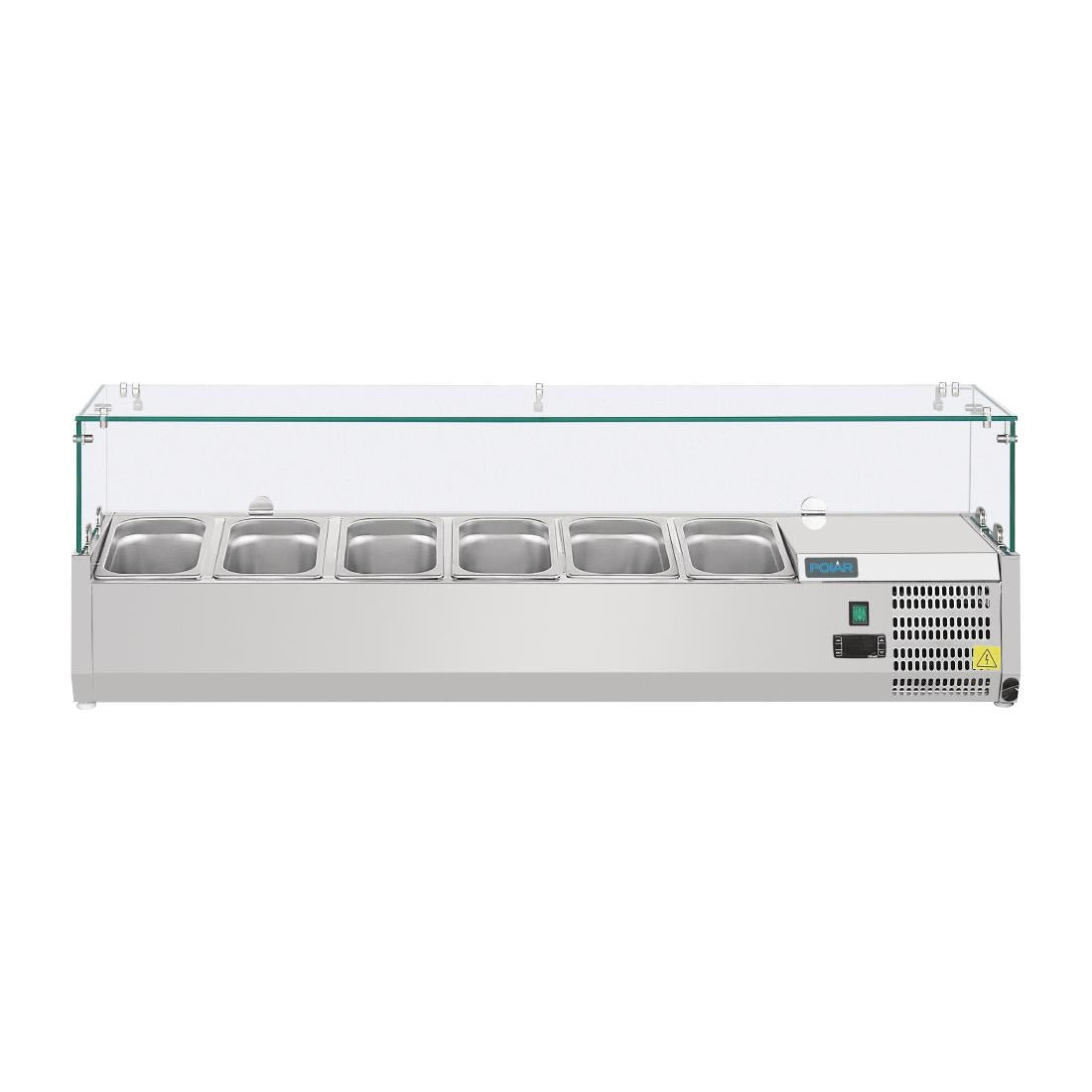 AB090 Polar G-Series Countertop Prep Fridge 6x 1/4GN