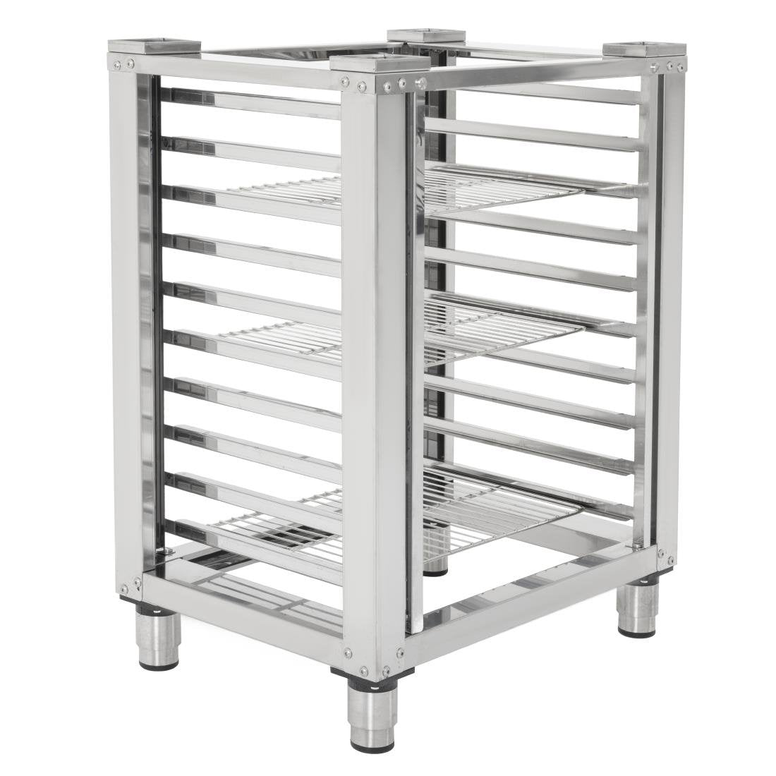 SA773 Buffalo Freestanding Smart Touchscreen Compact Combi Oven Â 6 x GN 1/1 with Installation Kit and Extraction Hood