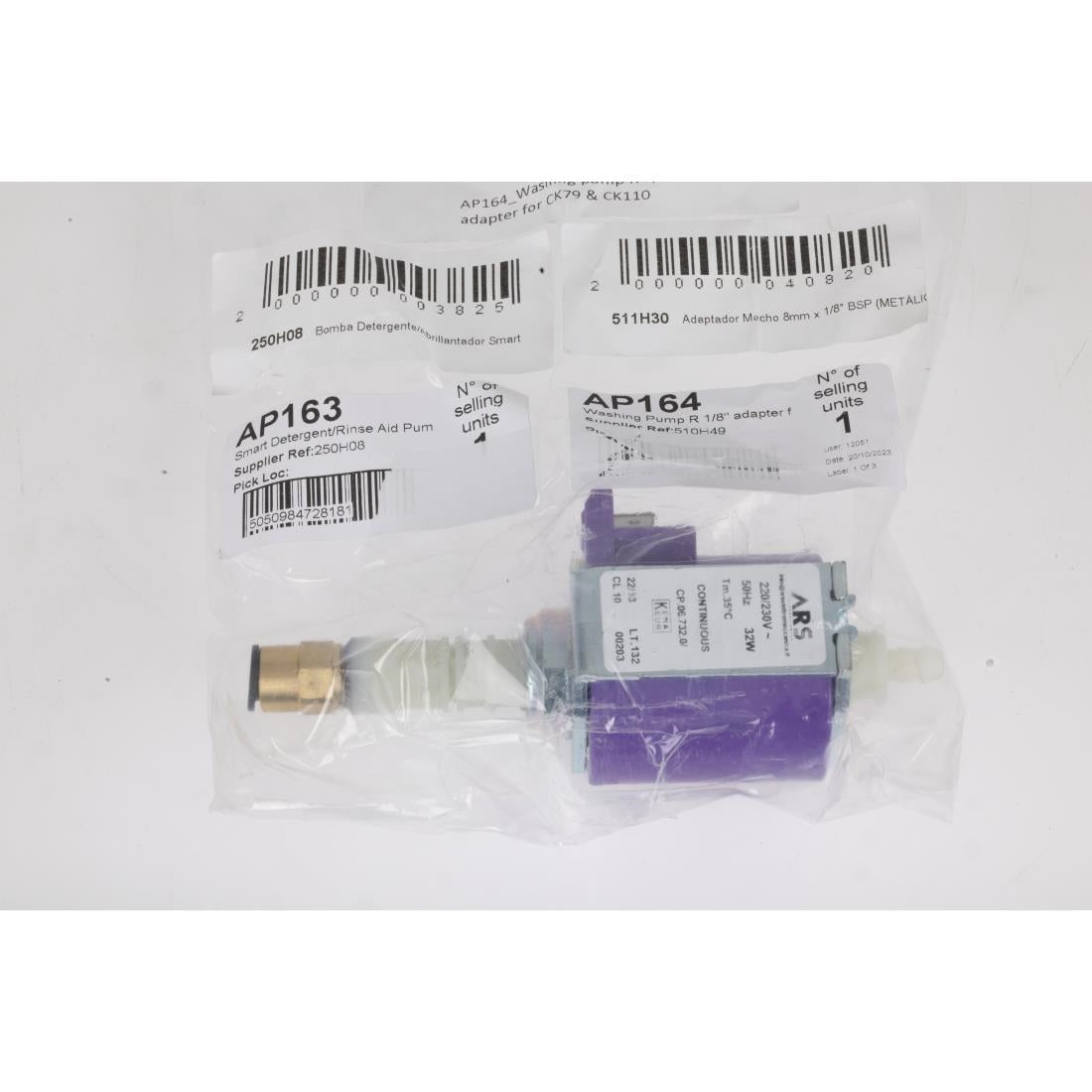 AP163 Buffalo Smart Detergent/Rinse Aid Pump