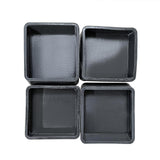 AS145 Buffalo Front & Back Rubber Feet (Set of 4) - JD Catering Equipments Ltd