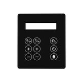 AS206 Polar Controller Sticker - JD Catering Equipments Ltd