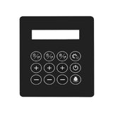 AS207 Polar Controller Sticker - JD Catering Equipments Ltd