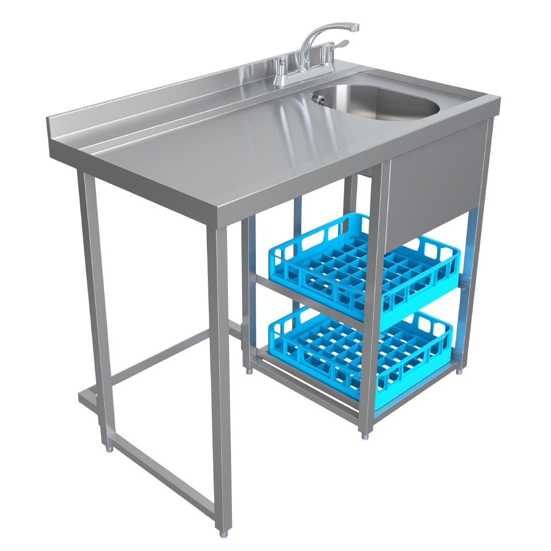 AT171 Parry Modular Bar Glass Wash Station MB-GS4