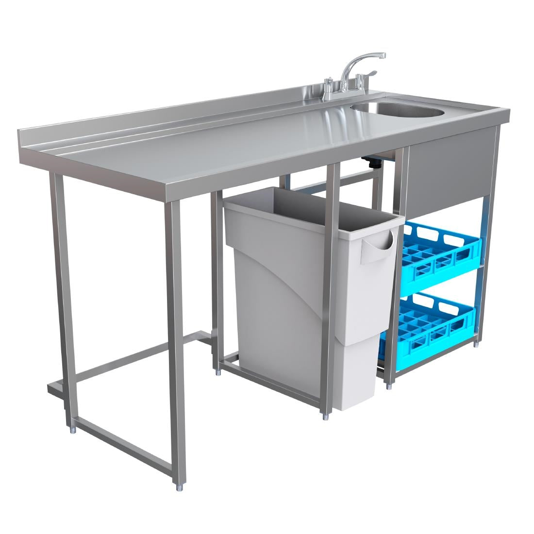 AT172 Parry Modular Bar Glass Wash Station MB-GS5