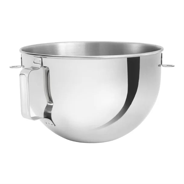 AT341 KitchenAid 5.2Ltr Polished Bowl with Strap Handle for Bowl Lift Stand Mixer 5KSMB55