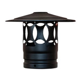 AT637 Fuego Black Chimney Cap - JD Catering Equipments Ltd