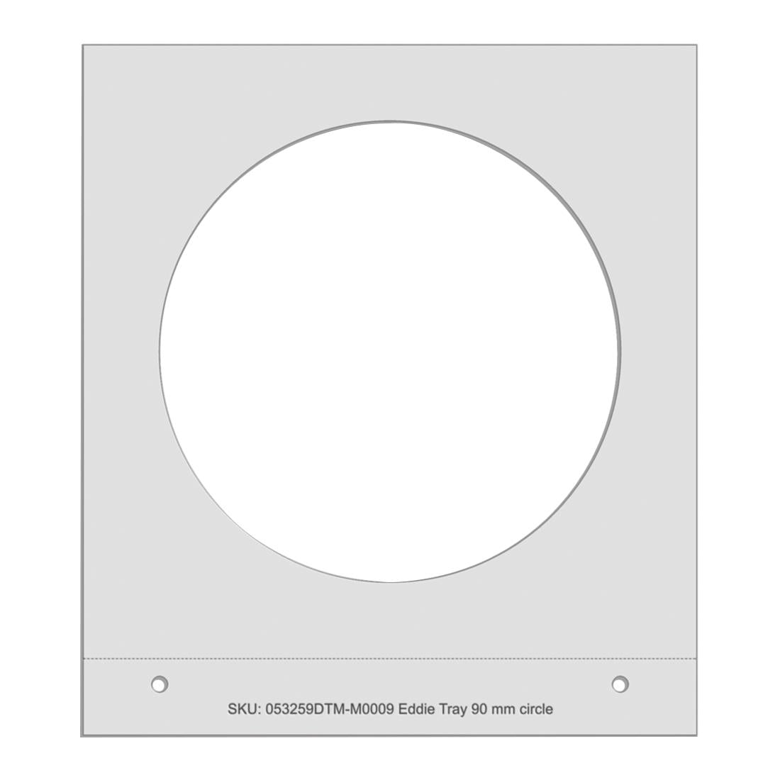 AT727 Eddie Manual Tray 90mm Circle