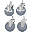 Buffalo Castor Set (4 Pack)