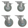 Buffalo 700 Series Complete Castors (Set of 4)
