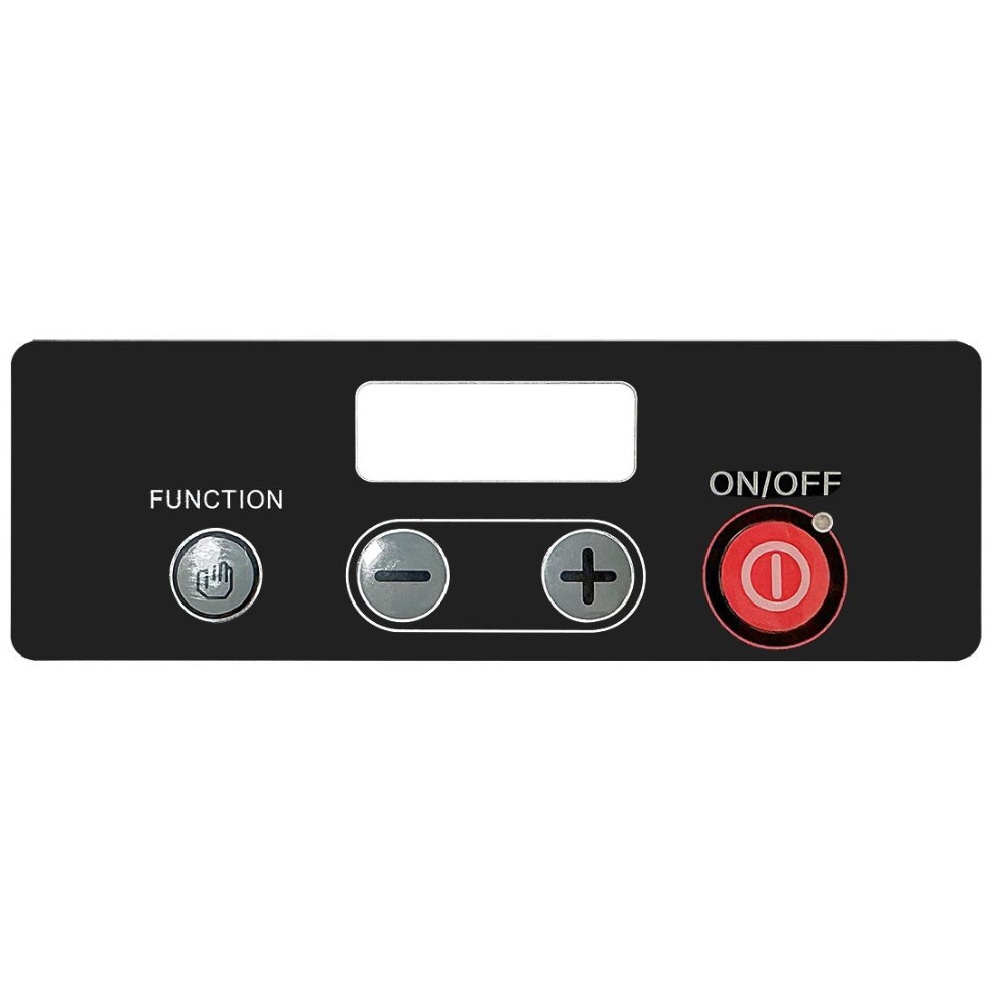 AW294 Nisbets Essentials Control Panel Sticker for JB376