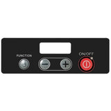 AW294 Nisbets Essentials Control Panel Sticker for JB376 - JD Catering Equipments Ltd