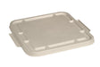 BioCane Takeaway Lid 3,4&5-Compartment - Natural - Large - No-Added PFAS - 300/ctn - - BioPak commercial catering consumable