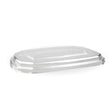 Octa RPET Takeaway Lid - Clear - 600&950ml - 400/ctn - clear - BioPak commercial catering consumable