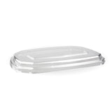 Octa RPET Takeaway Lid - Clear - 600&950ml - 400/ctn - clear - BioPak commercial catering consumable