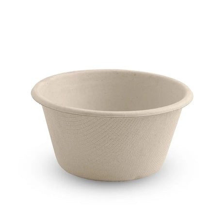 BioCane Sauce BioCup - Natural - 120ml - 1000/ctn - natural - BioPak commercial catering consumable