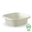 Square BioCane Takeaway Base - White - No-Added PFAS - 280ml - 600/ctn - - BioPak commercial catering consumable