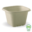 Square BioCane Takeaway Base - Natural - No-Added PFAS - 630ml - 600/ctn - - BioPak commercial catering consumable
