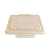 BioCane Taco Lid - Natural - 400/ctn - natural - BioPak commercial catering consumable