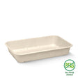BioCane Produce Tray - Natural - No-Added PFAS - 1kg - 500/ctn - - BioPak commercial catering consumable