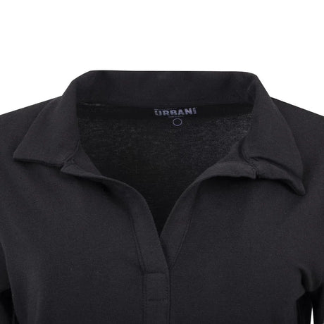 B038-S Chef Works Womens V-Neck T-Shirt Black S - JD Catering Equipment Solutions Ltd