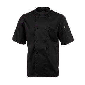 Chefs Works Montreal Unisex Chef Jacket Black 2XL
