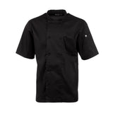 Chefs Works Montreal Unisex Chef Jacket Black 3XL